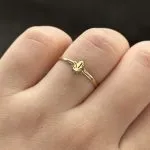 انگشتر مدل برگ - تصویر 2