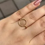 انگشتر مدل دایره - تصویر 3
