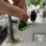پلاک مدل سنگ سبز - تصویر 3