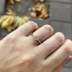 انگشتر مدل سولیتر - تصویر 2