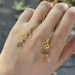 گوشواره مدل گل - تصویر 2