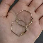 گوشواره مدل کیوب - تصویر 3