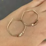 گوشواره مدل کیوب - تصویر 2