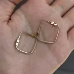 گوشواره مدل کیوب - تصویر 3
