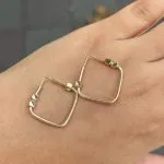 گوشواره مدل کیوب - تصویر 2