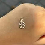 پلاک لیزری مدل بته جقه - تصویر 2