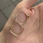 گوشواره مدل کیوب - تصویر 3