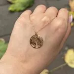 گردنبند لیزری مدل درخت - تصویر 2