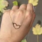 گردنبند لیزری مدل قلب - تصویر 2