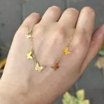 گردنبند لیزری مدل پروانه - تصویر 2