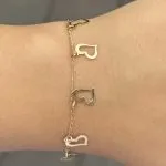 دستبند مدل قلب - تصویر 3